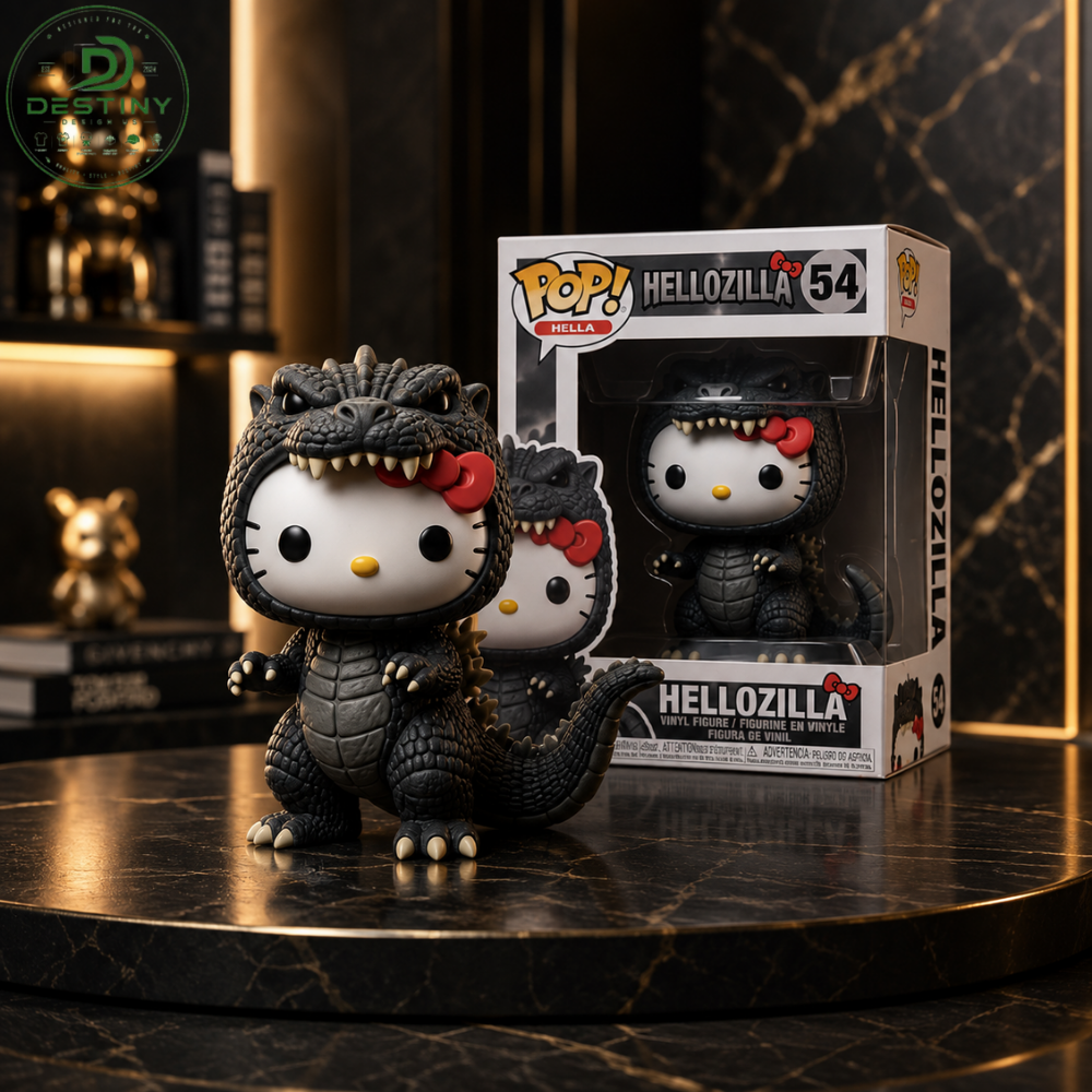 Funko Pop Hello Kitty Godzilla Mashup Figure 2026