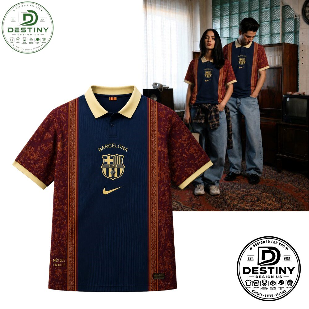 FC Barcelona x Nike x Air Dior Paris Polo Shirt 2026
