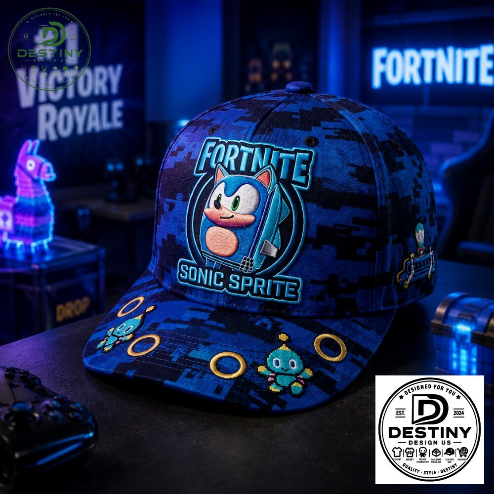 Special Edition Fortnite Sonic Sprite Hat
