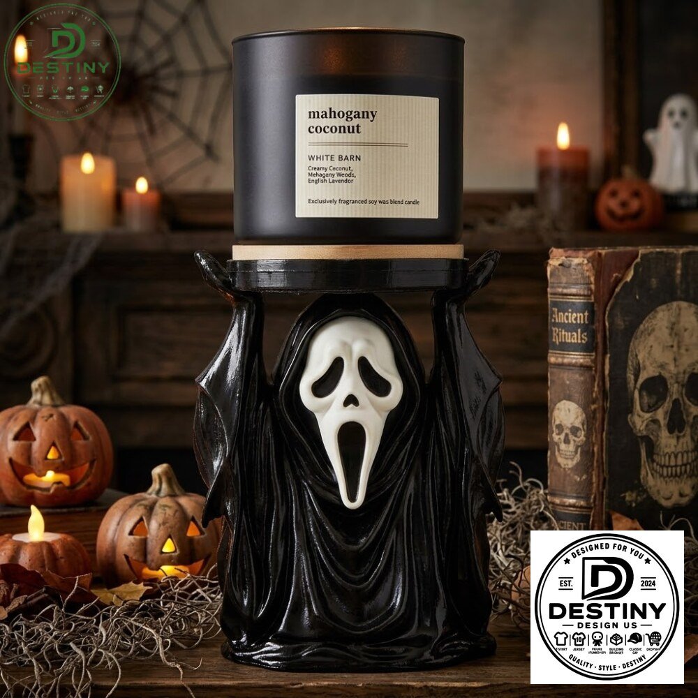 Horror Halloween Scream Ghostface Candle Holder Special Edition