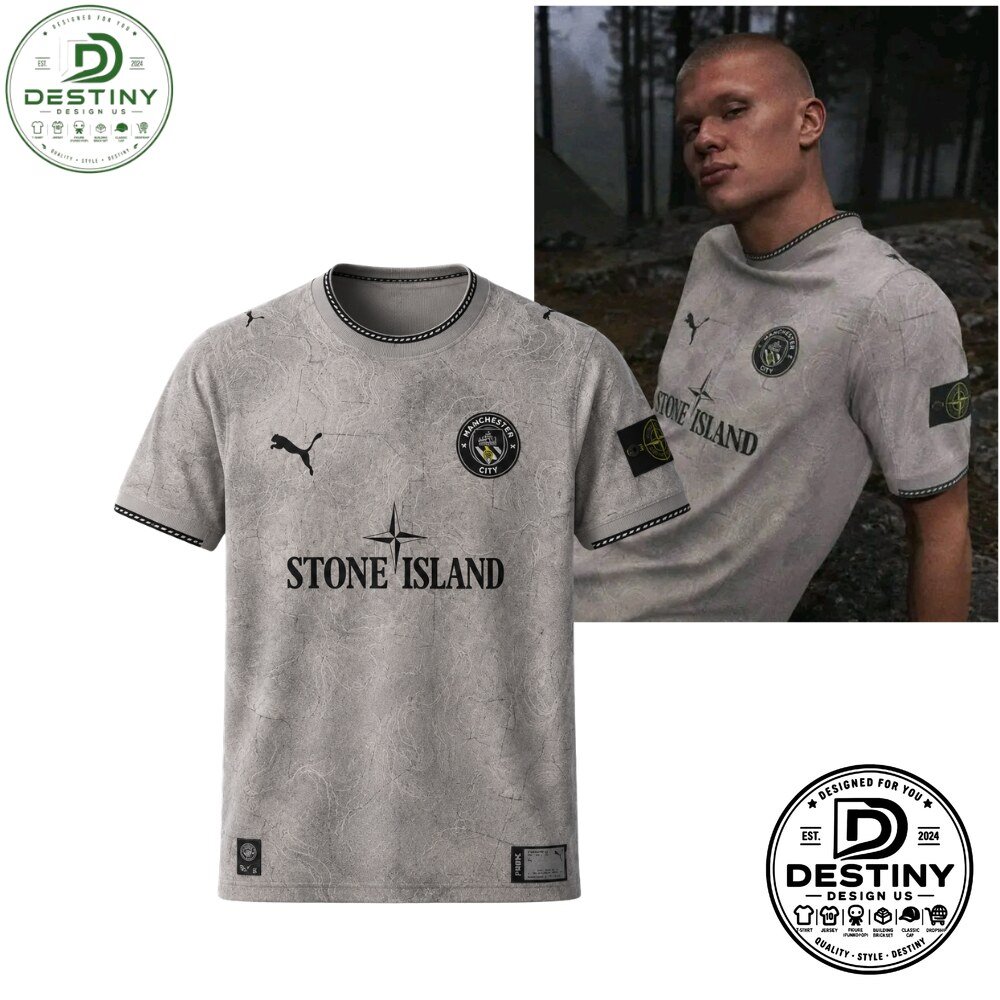 Manchester City x PUMA x Stone Island 26 27 Special Edition Jersey Shirt