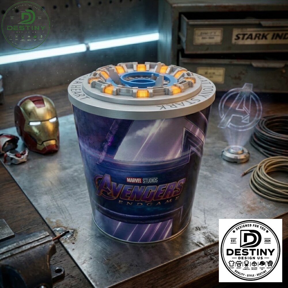 Avengers Endgame Encore Arc Reactor Pop corn Bucket 2026