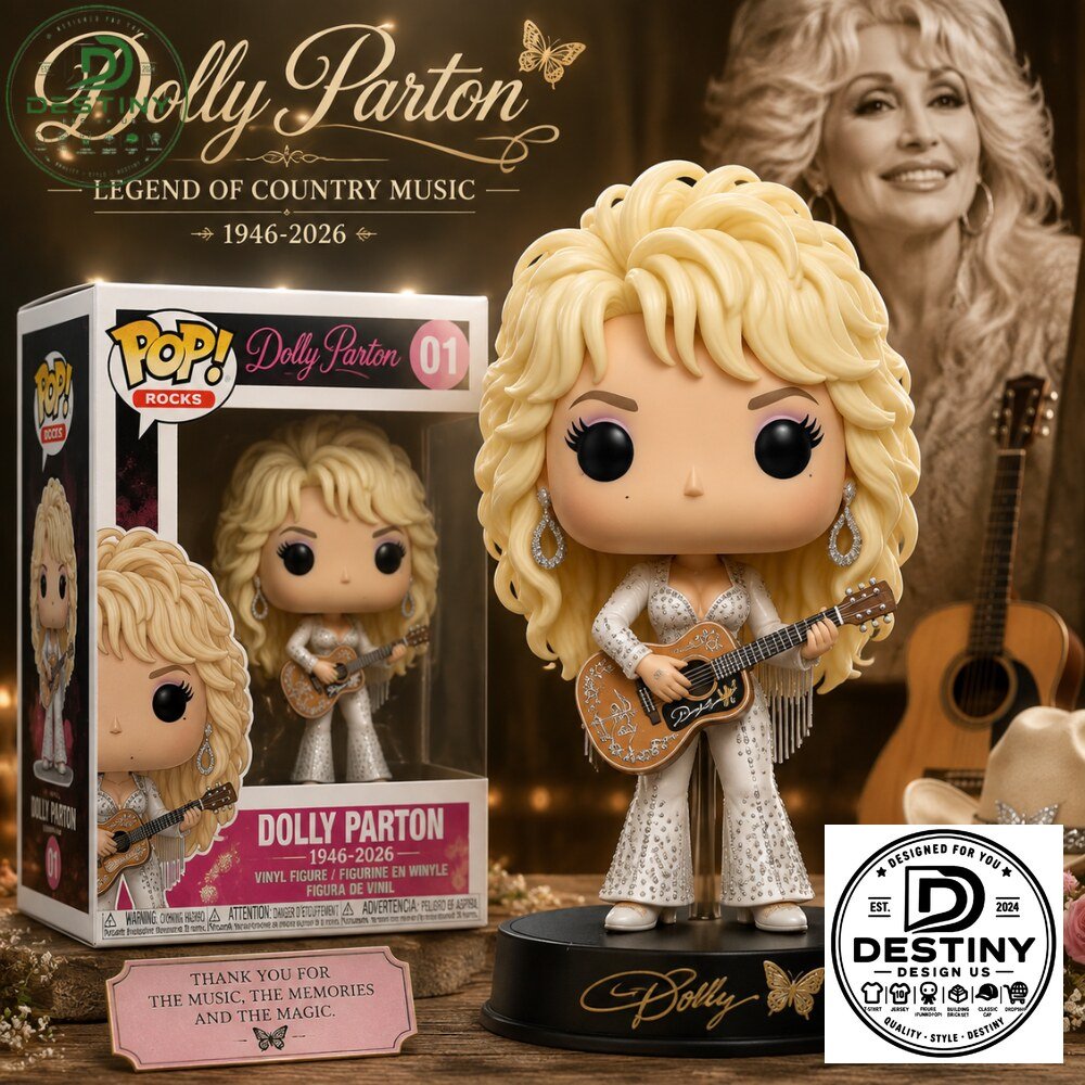 Funko Pop Dolly Parton 1946-2026 Memorial Legend Of Country Music Legend Figure