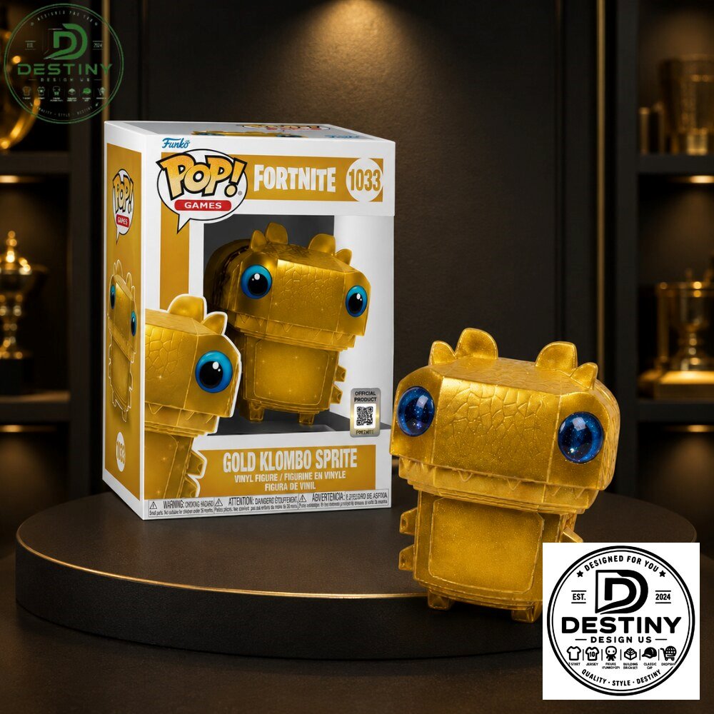 Funko Pop Fortnite Original Cheat Master Gold Klombo Figure Special Edition 2026