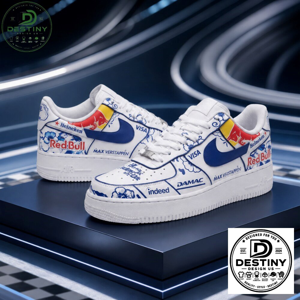 Max Verstappen Red Bull Racing Low Top Sneakers 2026