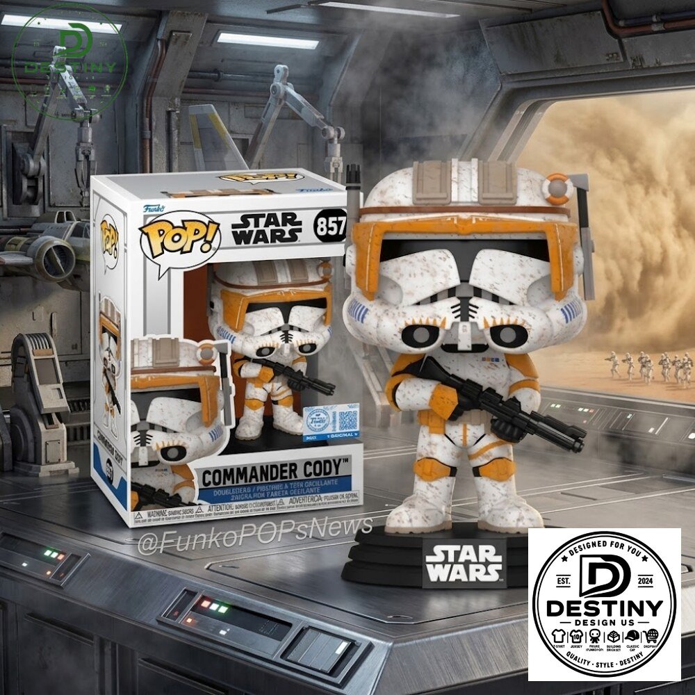 Funko Pop Star Wars Commander Cody 857 Vinyl Figure 2026