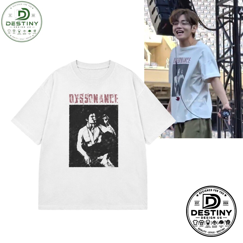 BTS Taeyung V V-Day Dyssonance Graphic TShirt 2026