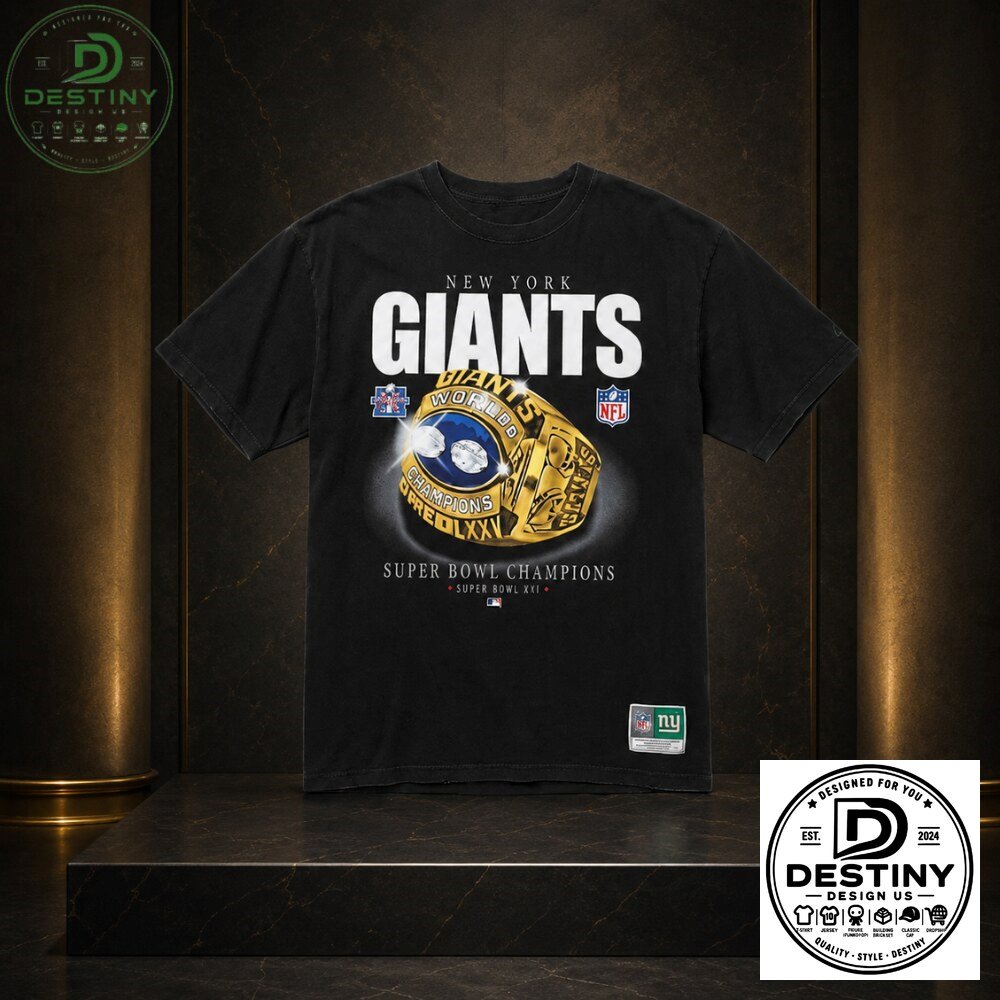 New York Giants Super Bowl Champions Ring Graphic T-Shirt 2026 4 New York Giants Super Bowl Champions Ring Graphic T-Shirt 2026