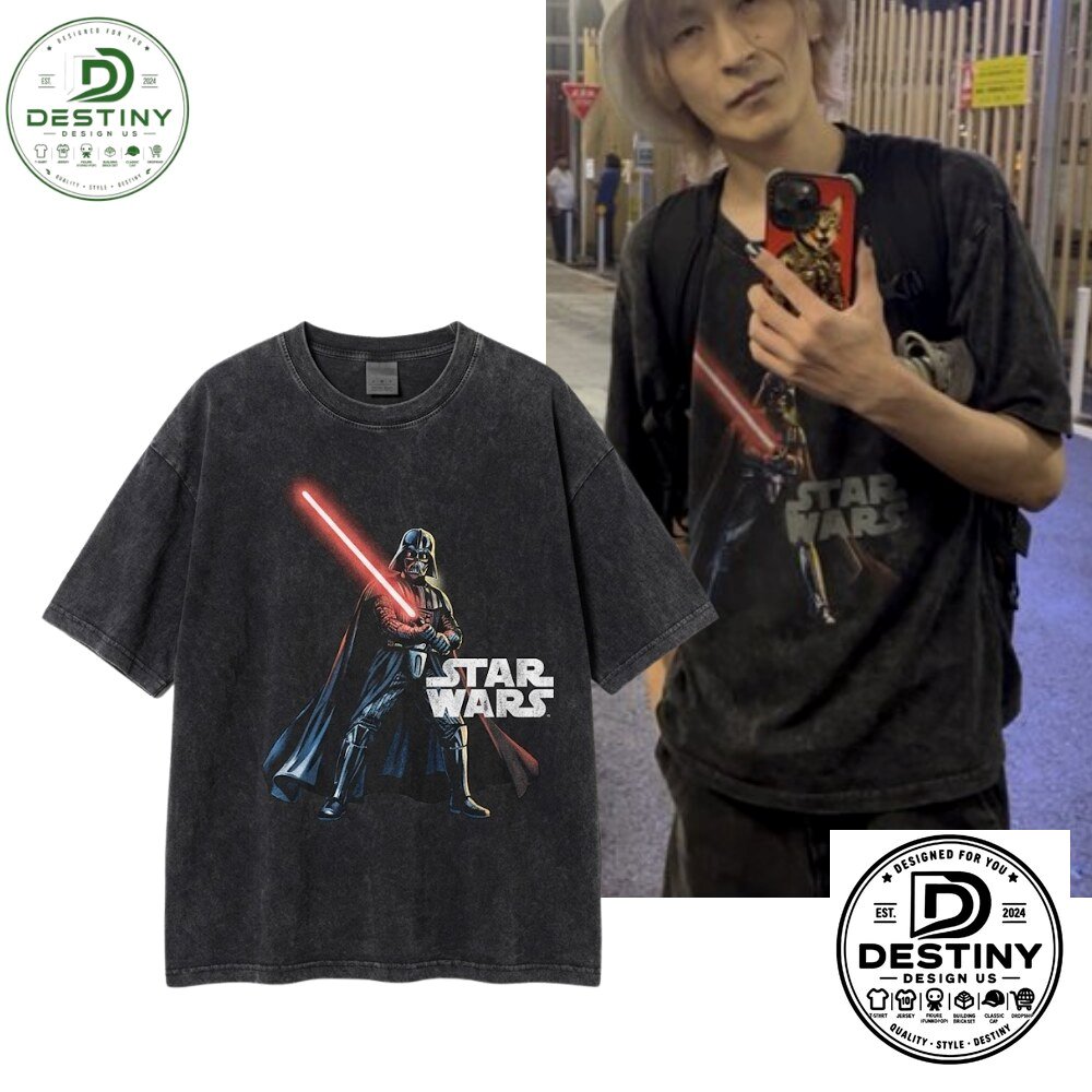 Star Wars Darth Vader Vintage Wash Graphic T-Shirt 2026