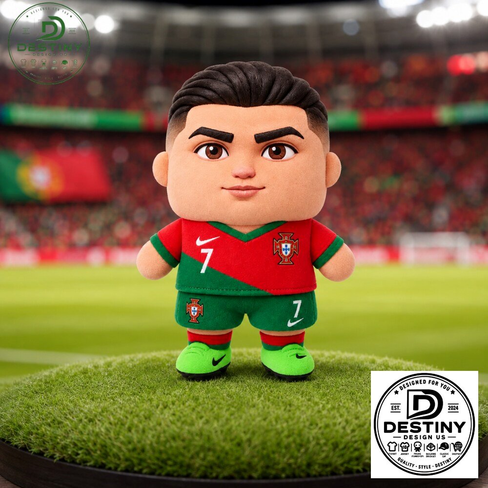 Fortnite Ronaldo CR7 Sprite Plush Toy Collectible Doll