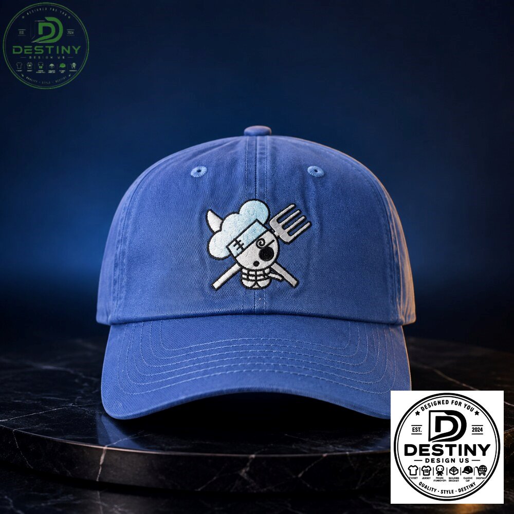 "Top 2026 Fashion Picks: Hats, Jerseys, Shirts, and Toys Galore!" 36 One Piece Sanji Jolly Roger Dad Hat 2026