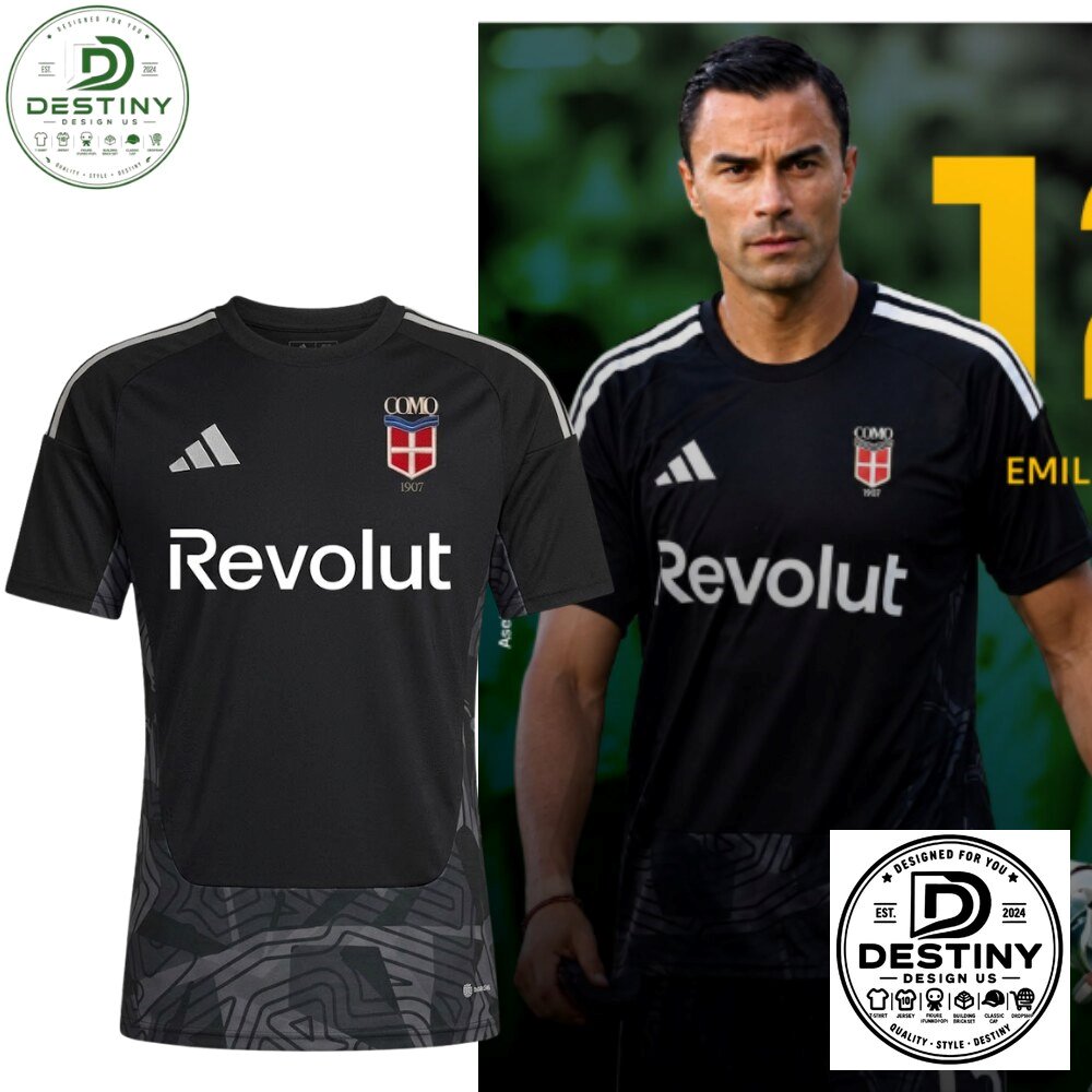 Como 1907 Revolut Sponsor Soccer Jersey 2026