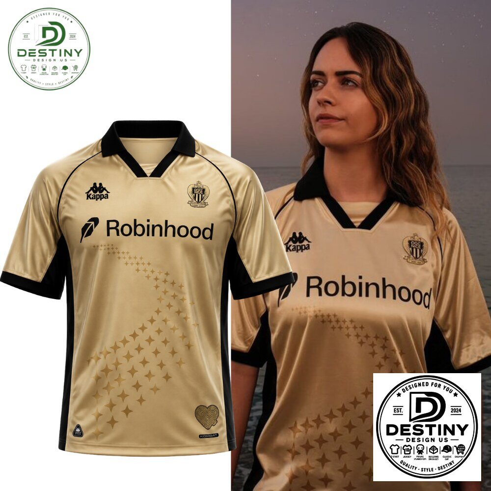 OGC Nice Kappa Robinhood Soccer Jersey 2026