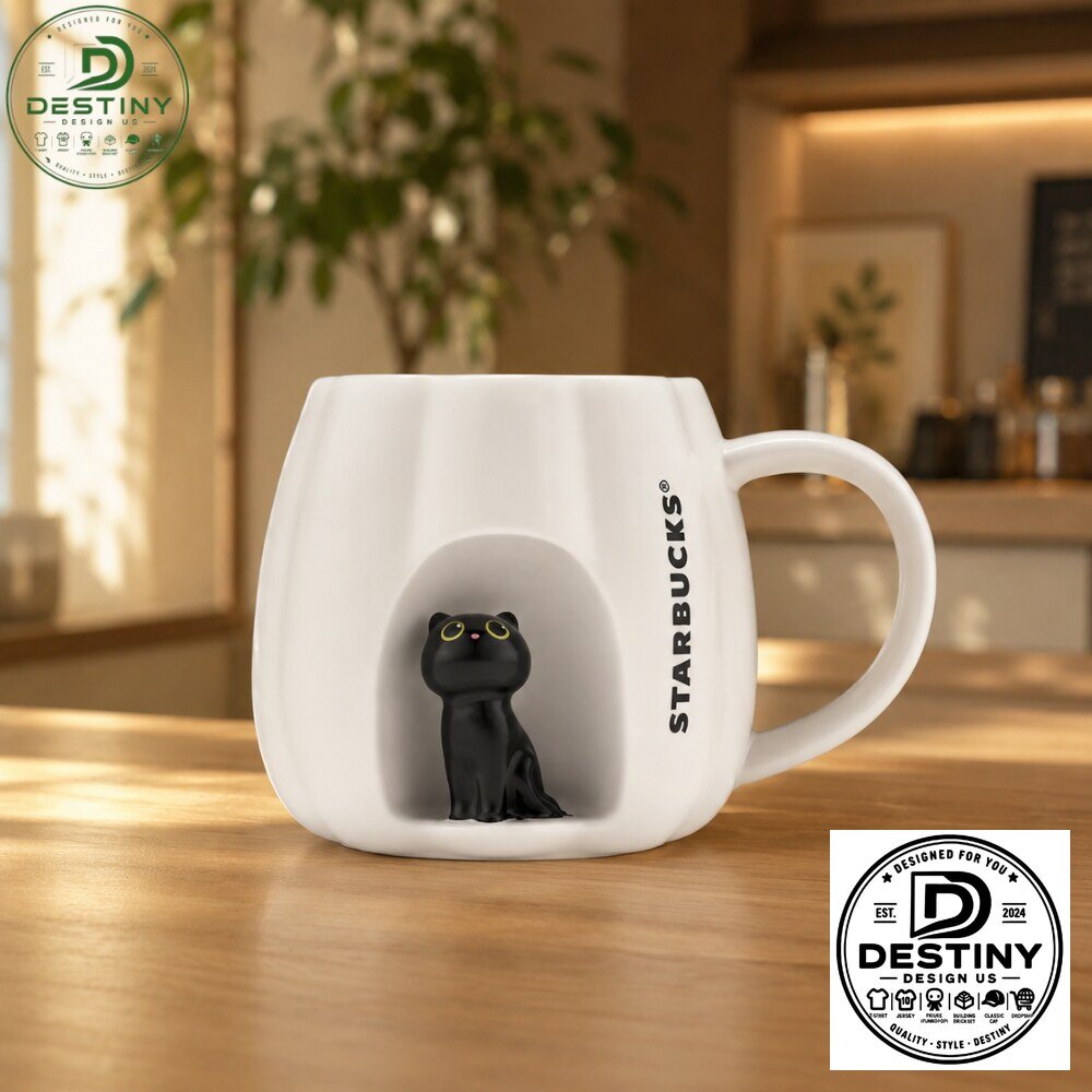 Starbucks Halloween Spooky Kitty Mug Special Edition Cat Cup 2026 Starbucks Halloween Spooky Kitty Cat Mug 2026 Special Edition – image 2 of 3