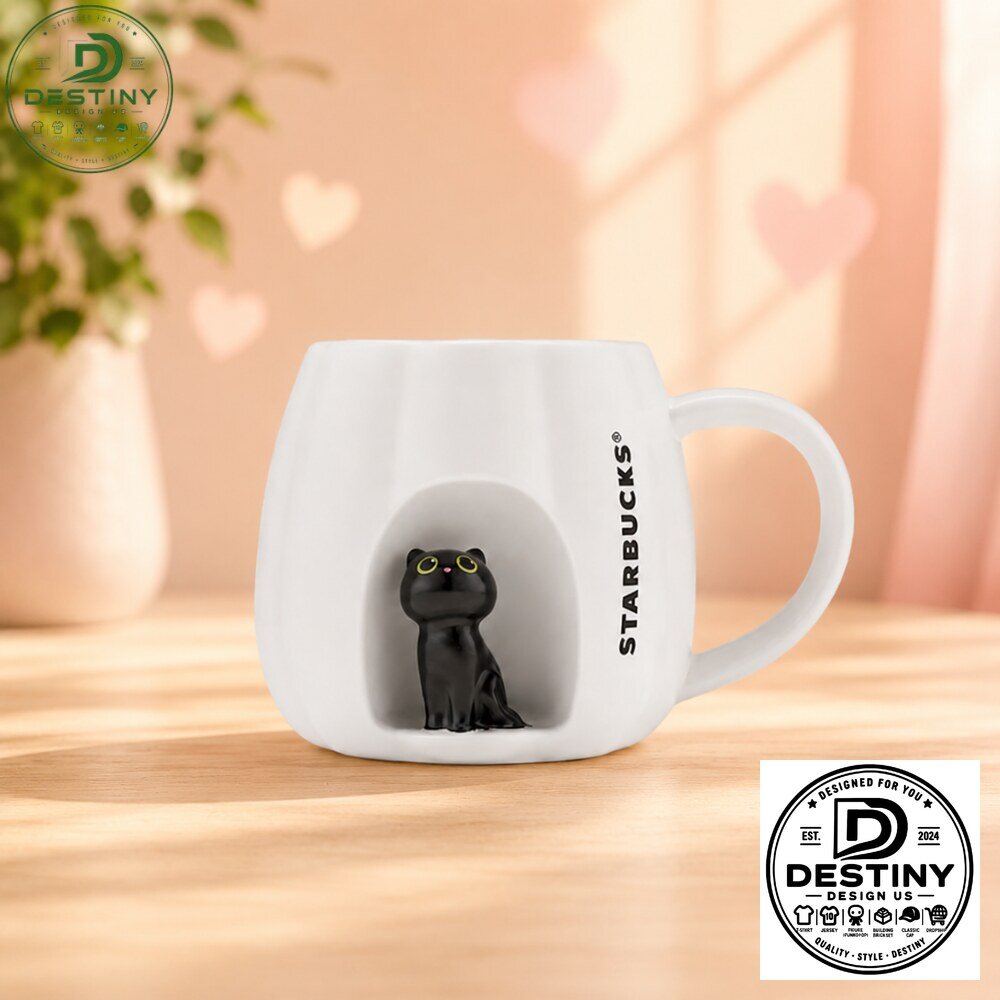 Starbucks Halloween Spooky Kitty Mug Special Edition Cat Cup 2026 Starbucks Halloween Spooky Kitty Cat Mug 2026 Special Edition – image 3 of 3