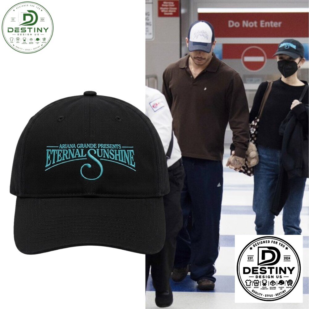 Ariana Grande Eternal Sunshine Black Baseball Cap 2026