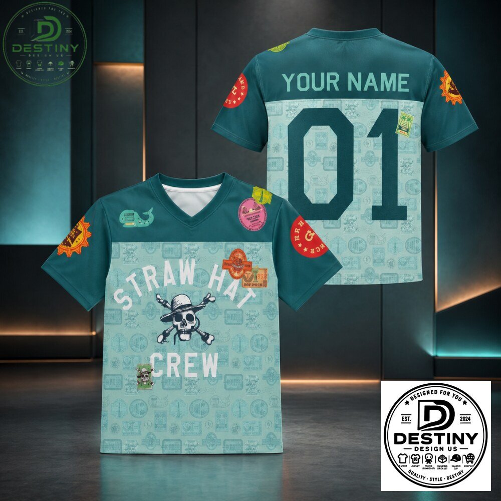 One Piece Straw Hat Crew 01 Soccer Jersey 2026