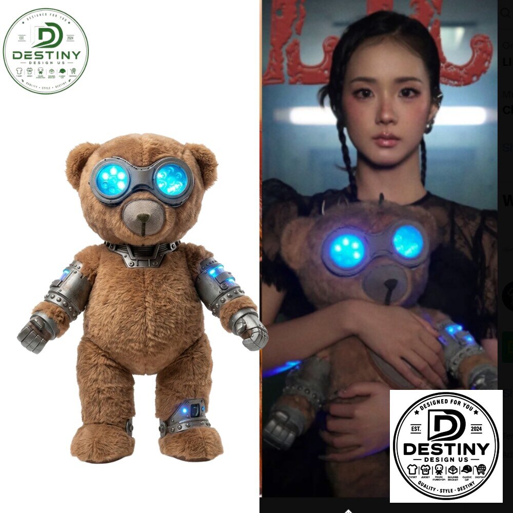 BLACKPINK JISOO with Teddy Bear Cyborg Robot 2026