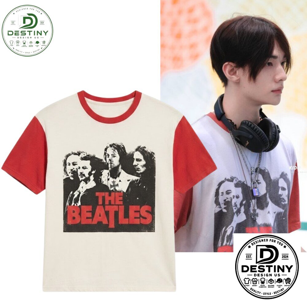 Straykids Huynjin The Beatles Raglan T-Shirt 2026