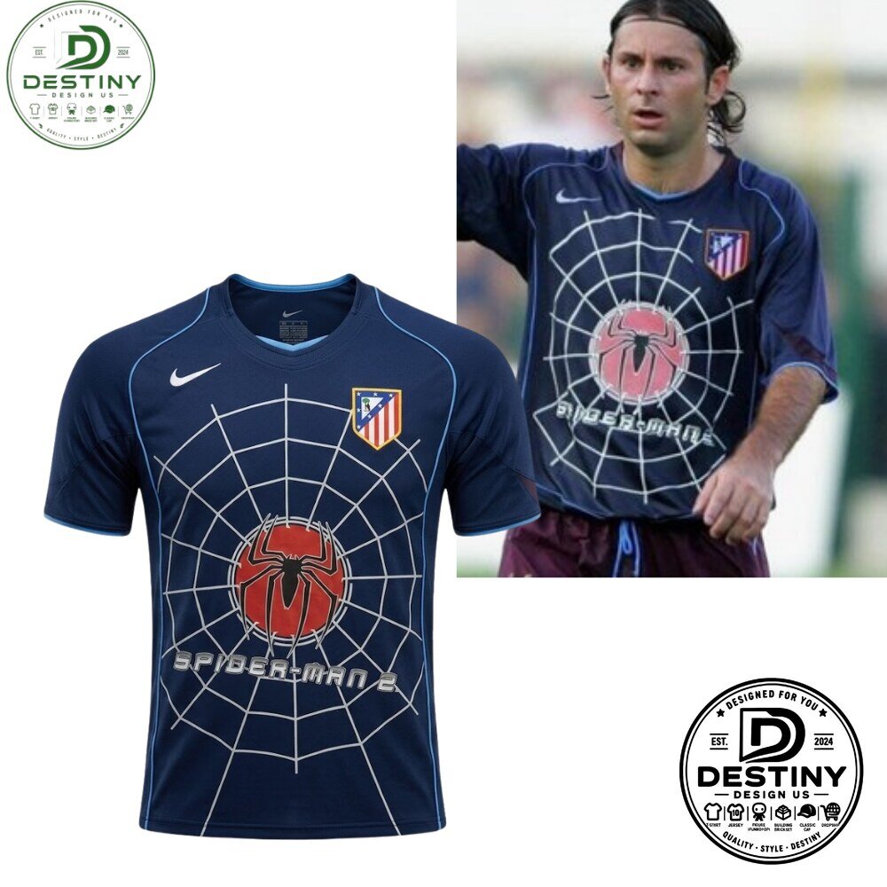 Nike Atletico Madrid Spider-Man 2 Special Edition Soccer Jersey 2026