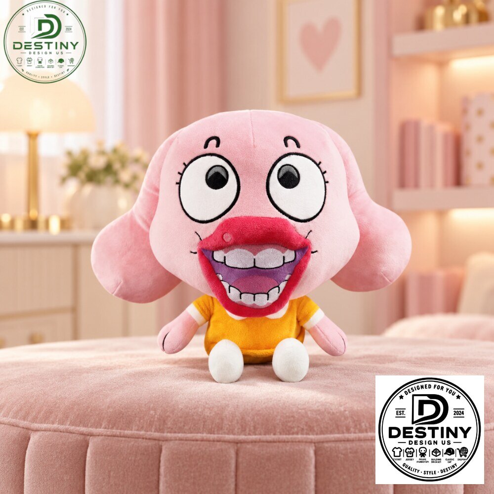 The Amazing World of Gumball Funny Face Plush Toy 2026 3 The Amazing World of Gumball Funny Face Plush Toy 2026