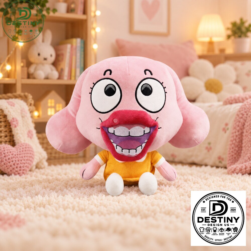 The Amazing World of Gumball Funny Face Plush Toy 2026 4 The Amazing World of Gumball Funny Face Plush Toy 2026