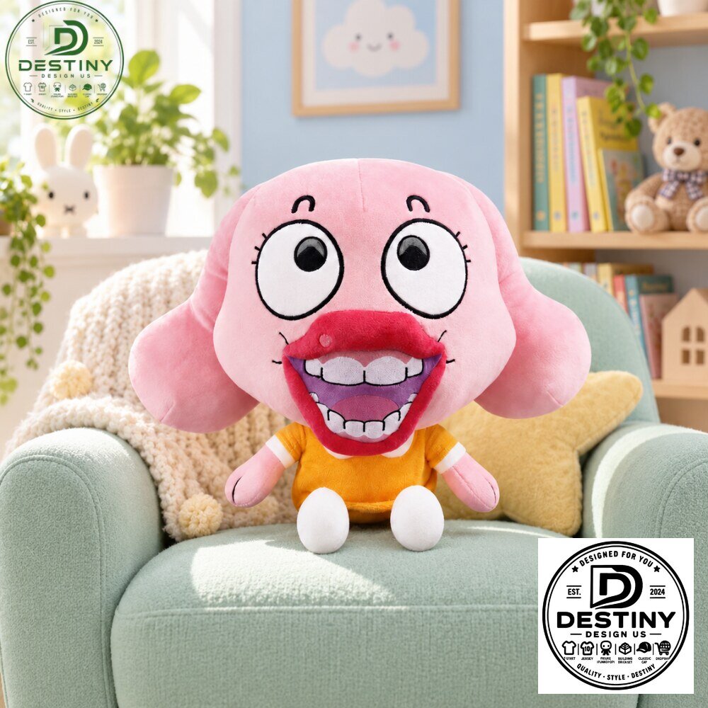 The Amazing World of Gumball Funny Face Plush Toy 2026 5 The Amazing World of Gumball Funny Face Plush Toy 2026