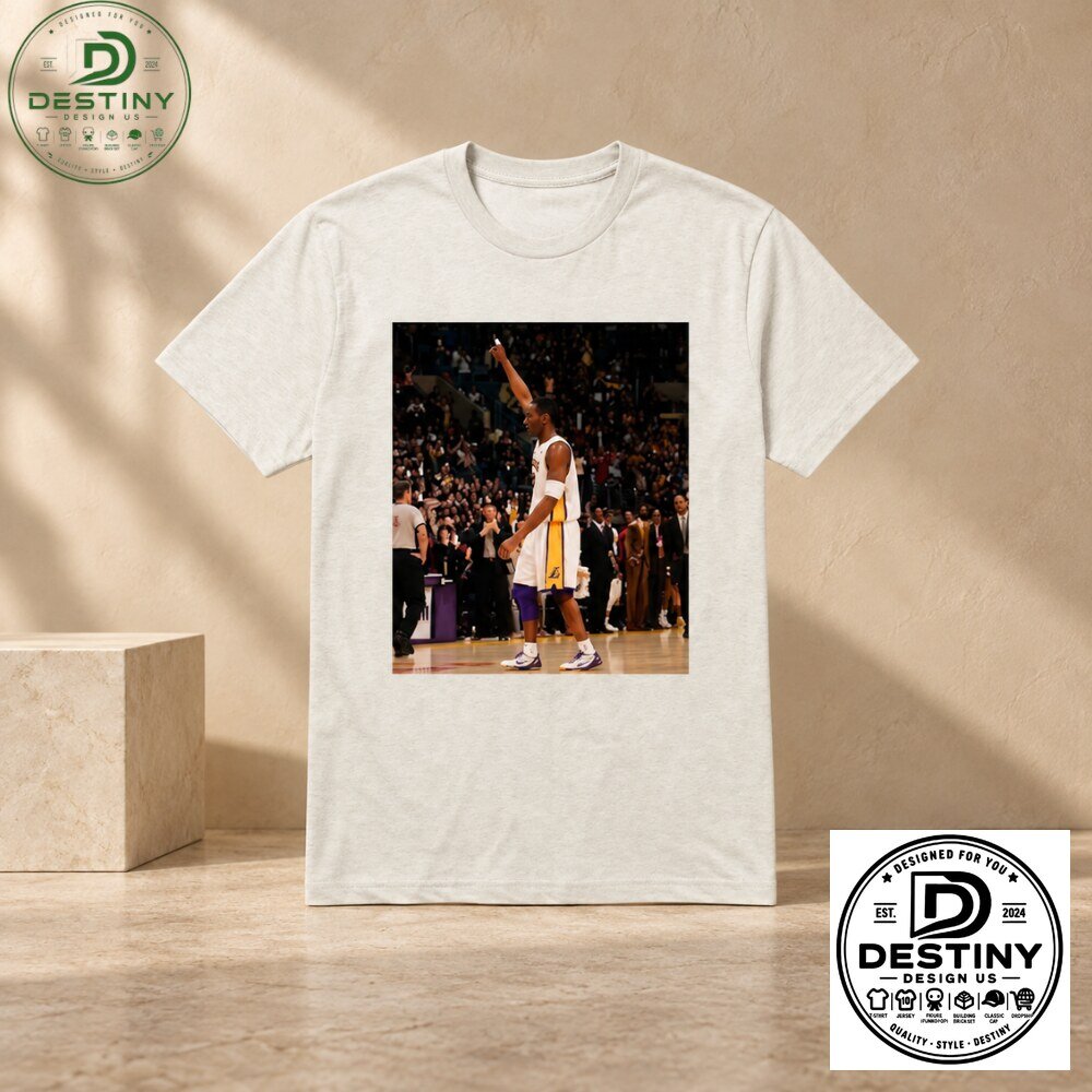 Pau Gasol Kobe Bryant Finger Point Tribute Graphic T-Shirt 2026 4 Pau Gasol Kobe Bryant Finger Point Tribute Graphic T-Shirt 2026