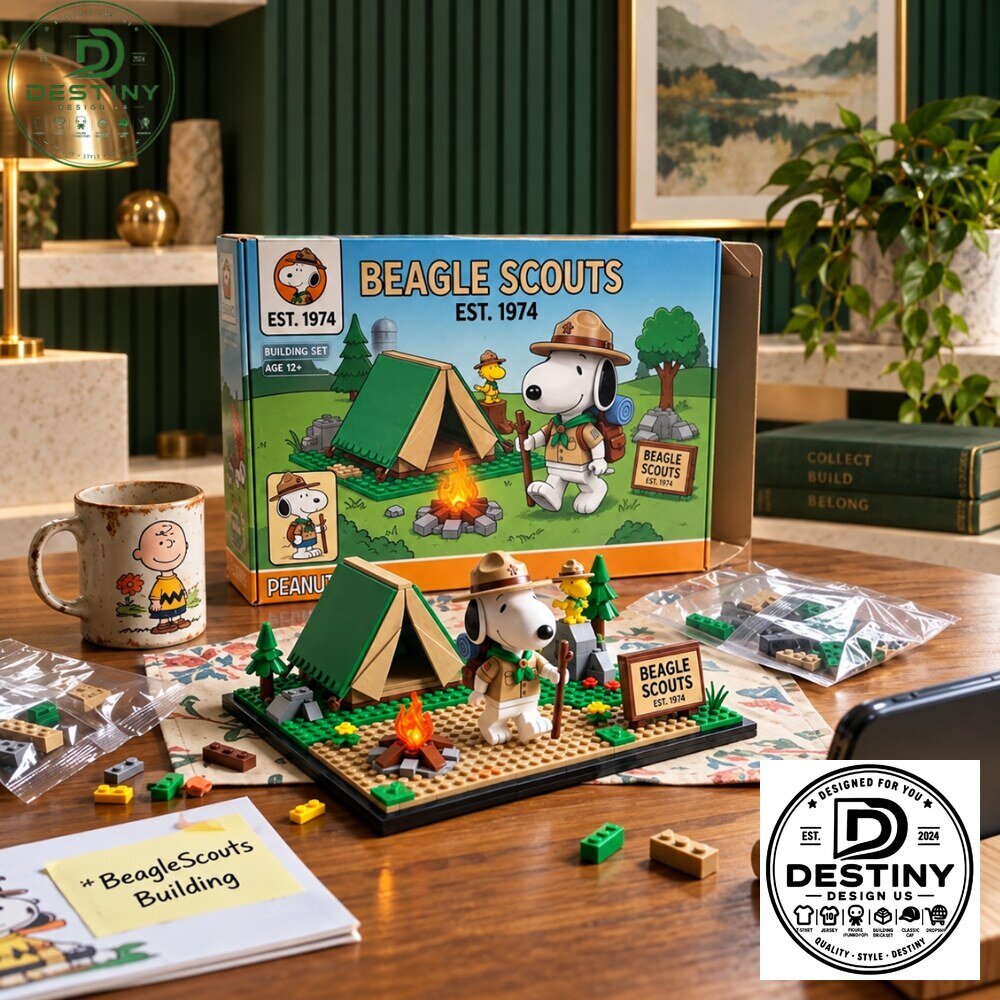 Peanuts Snoopy Beagle Scouts Camping Building Brick Set 2026 5 Peanuts Snoopy Beagle Scouts Camping Building Brick Set 2026