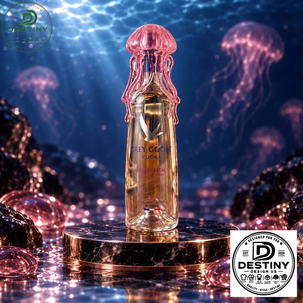 Grey Goose Jellyfish Limited Edition Vodka Bottle Decanter 2026