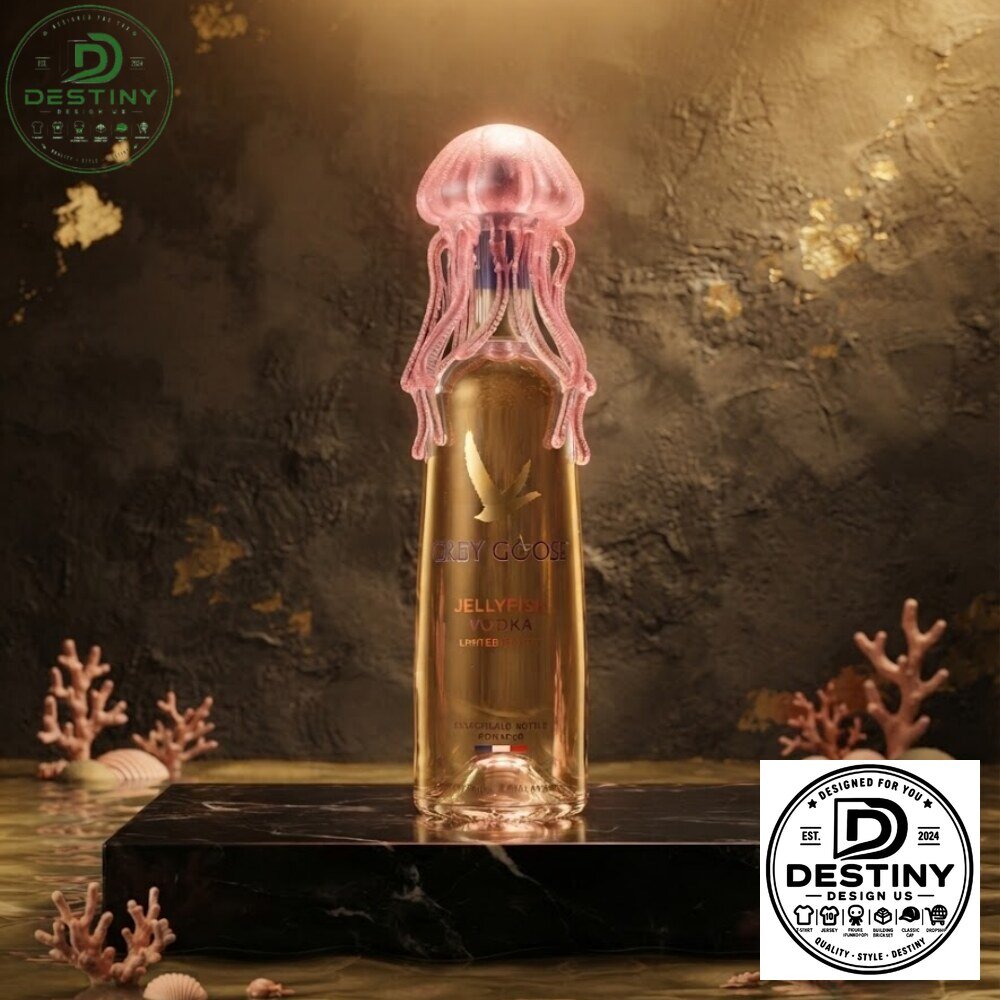 Grey Goose Jellyfish Limited Edition Vodka Bottle Decanter 2026 Grey Goose Jellyfish Limited Edition Vodka Decanter 2026 – image 2 of 4