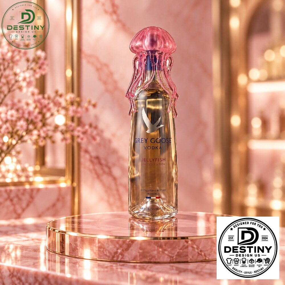 Grey Goose Jellyfish Limited Edition Vodka Bottle Decanter 2026 Grey Goose Jellyfish Limited Edition Vodka Decanter 2026 – image 4 of 4