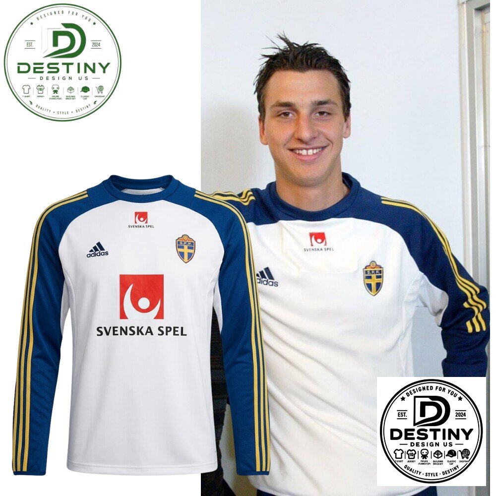 Sweden National Team Adidas Svenska Spel Long Sleeve Training Jersey 2026