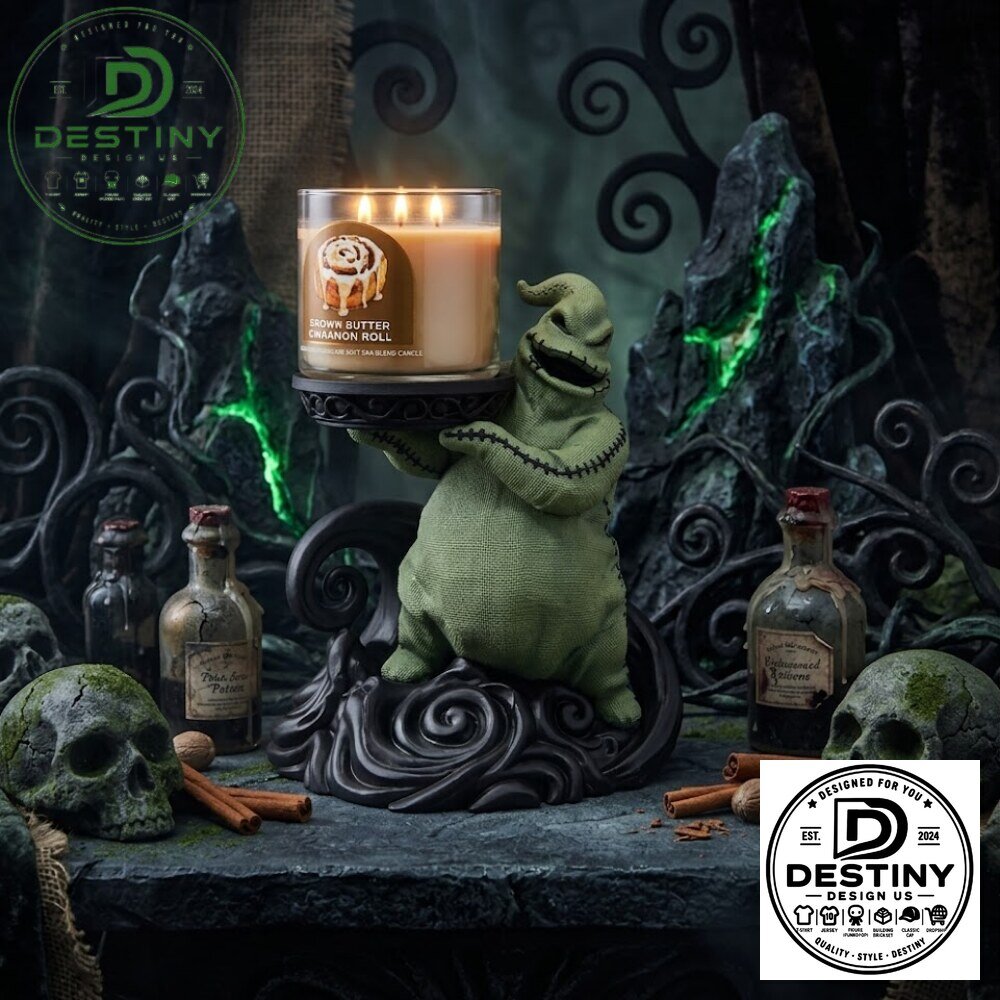 Disney Nightmare Before Christmas Oogie Boogie Candle Holder 2026