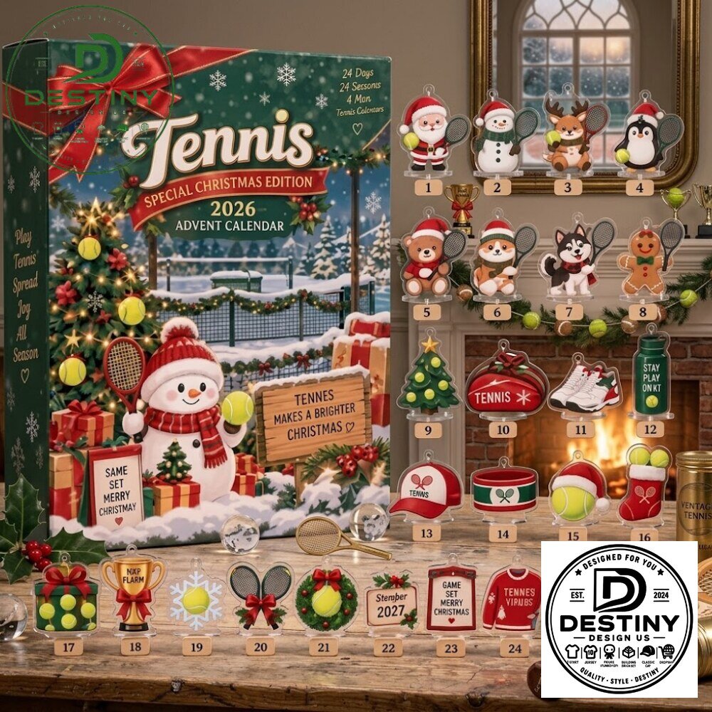 Tennis Special Christmas Edition 24 Days Advent Calendar 2026