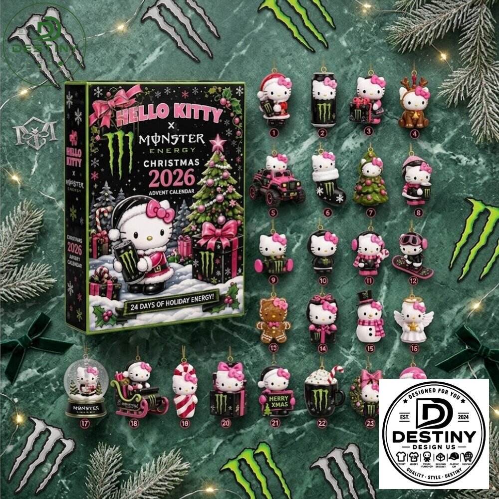 Hello Kitty x Monster Energy Christmas Advent Calendar 2026