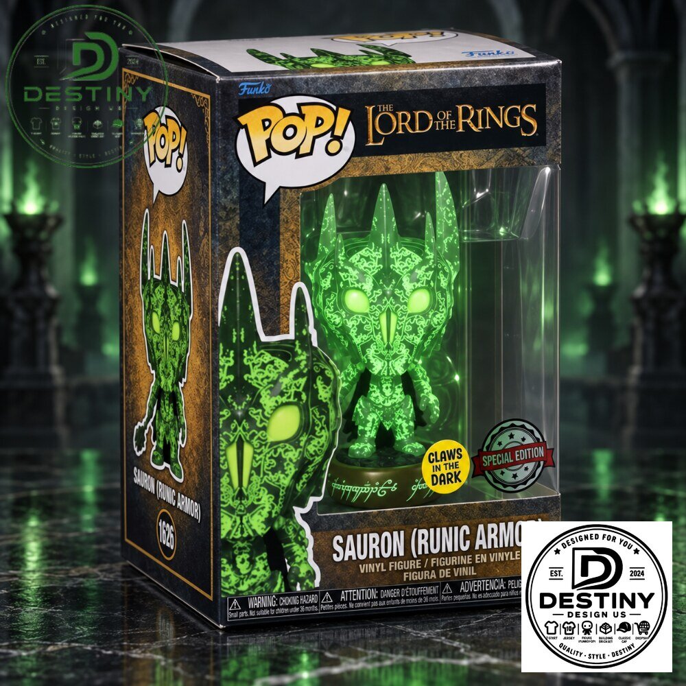 Funko Pop The Lord of the Rings Sauron Runic Armor Vinyl Figure 1626 2026