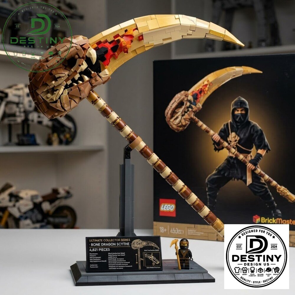 Ultimate Collector Series Bone Dragon Scythe Building Brick Set 2026