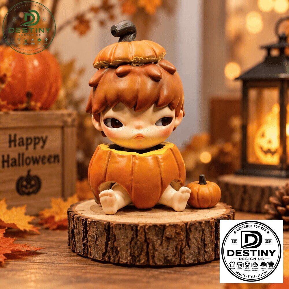 Halloween After Dark Spooky Style Crescent Moon and Bat Figure 2026