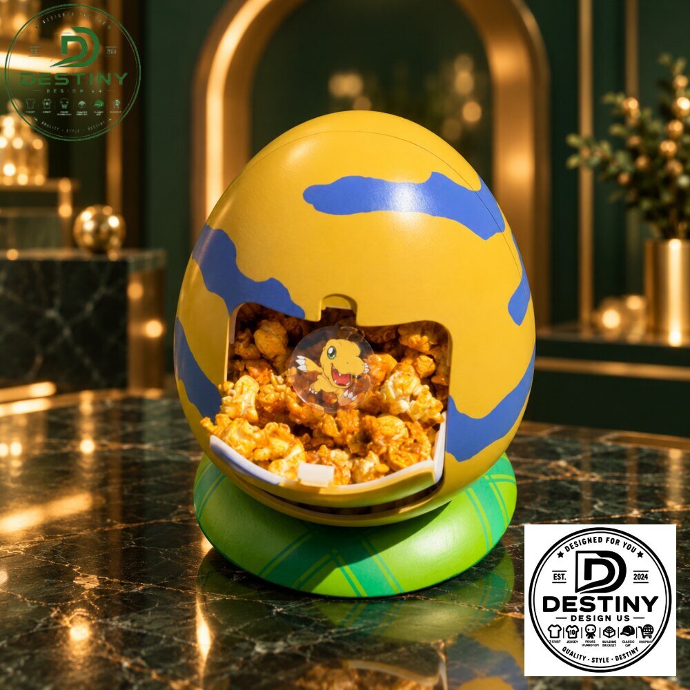 Digimon Digi-Egg Popcorn Machine Bucket 2026 Digimon Digi-Egg Popcorn Maker Bucket 2026