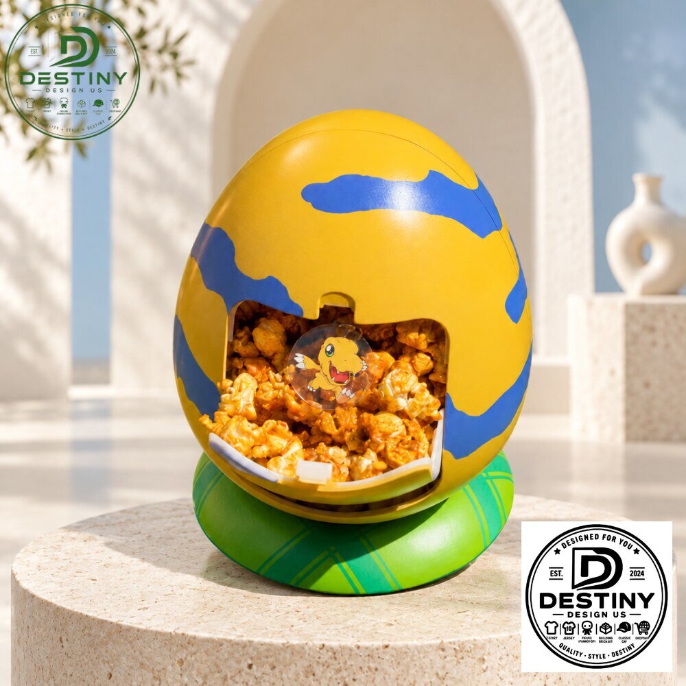 Digimon Digi-Egg Popcorn Machine Bucket 2026 Digimon Digi-Egg Popcorn Maker Bucket 2026 – image 2 of 3