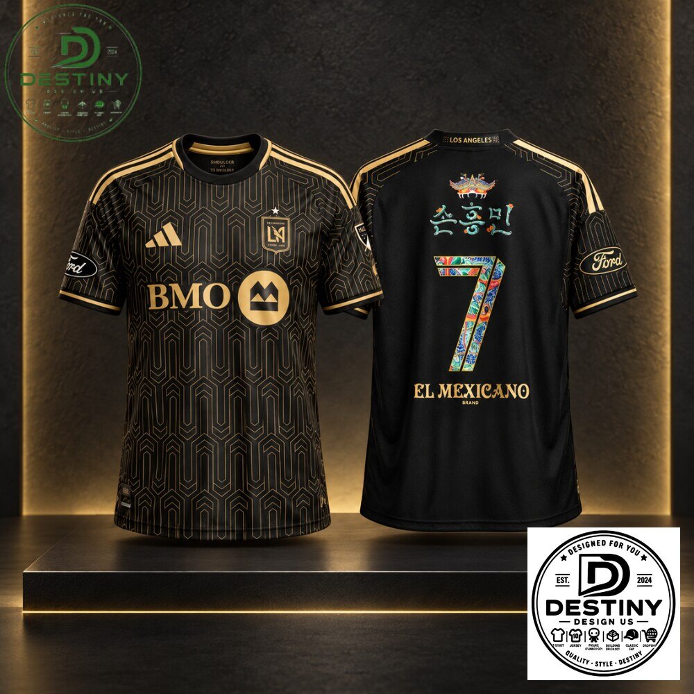 Los Angeles FC Son Heung-min 7 Soccer Jersey 2026