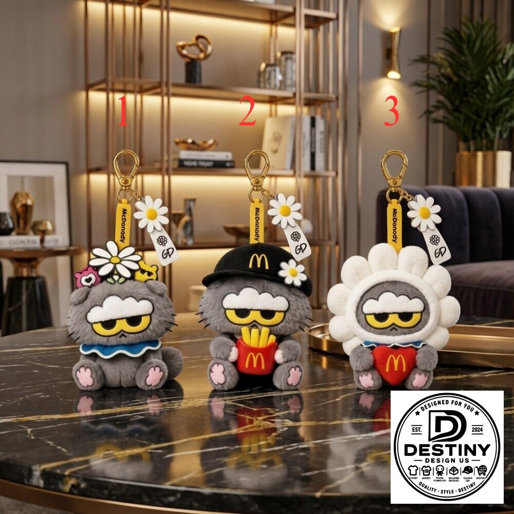 McDonalds x G-Dragon Peaceminusone Plush Keychain 2026