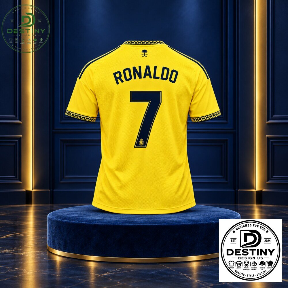 Cristiano Ronaldo x Al Nassr FC 26-27 Home Soccer Jersey 2026 7 Cristiano Ronaldo x Al Nassr FC 26-27 Home Soccer Jersey 2026