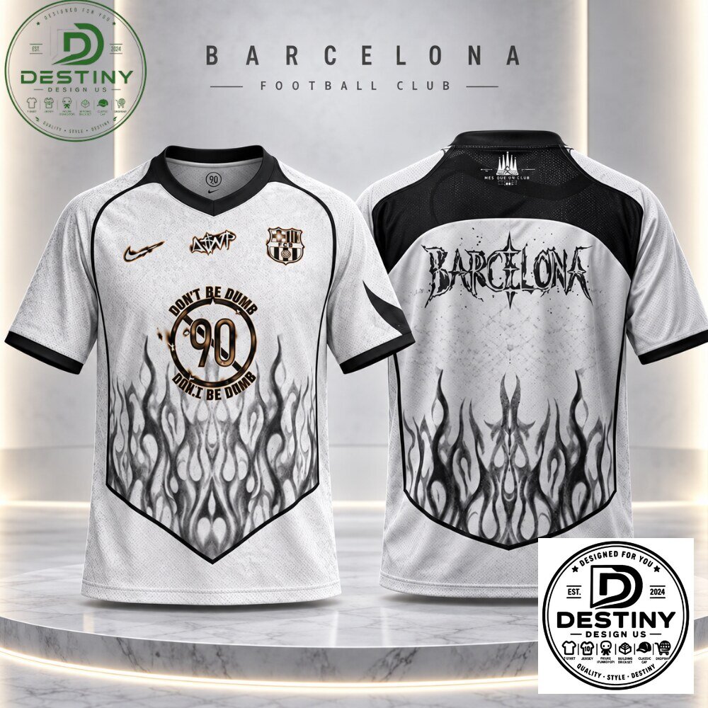 Nike T90 x FC Barcelona x A$AP Rocky Lifestyle Concept Soccer Jersey 2026