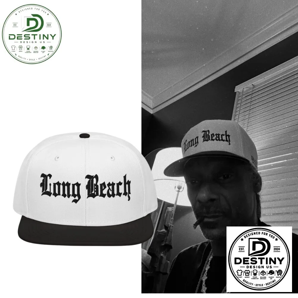 Snoop Dogg Long Beach II Old English Snapback Hat