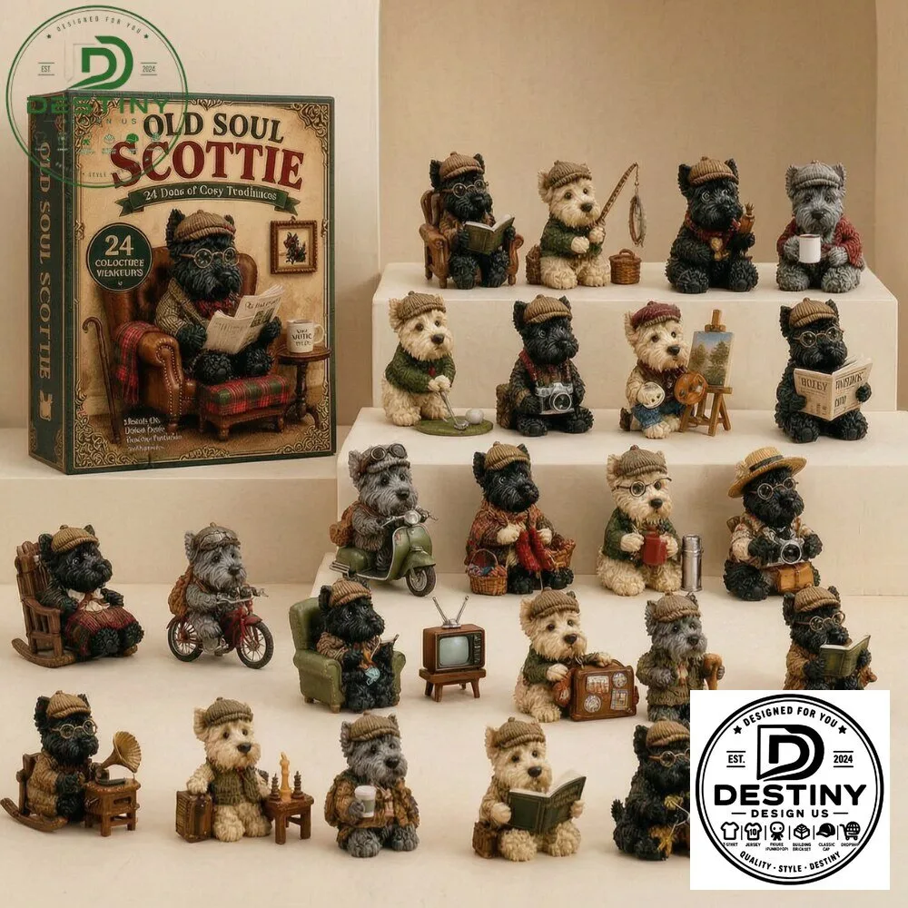 Old Soul Scottie Dog 24 Days Advent Calendar 2026