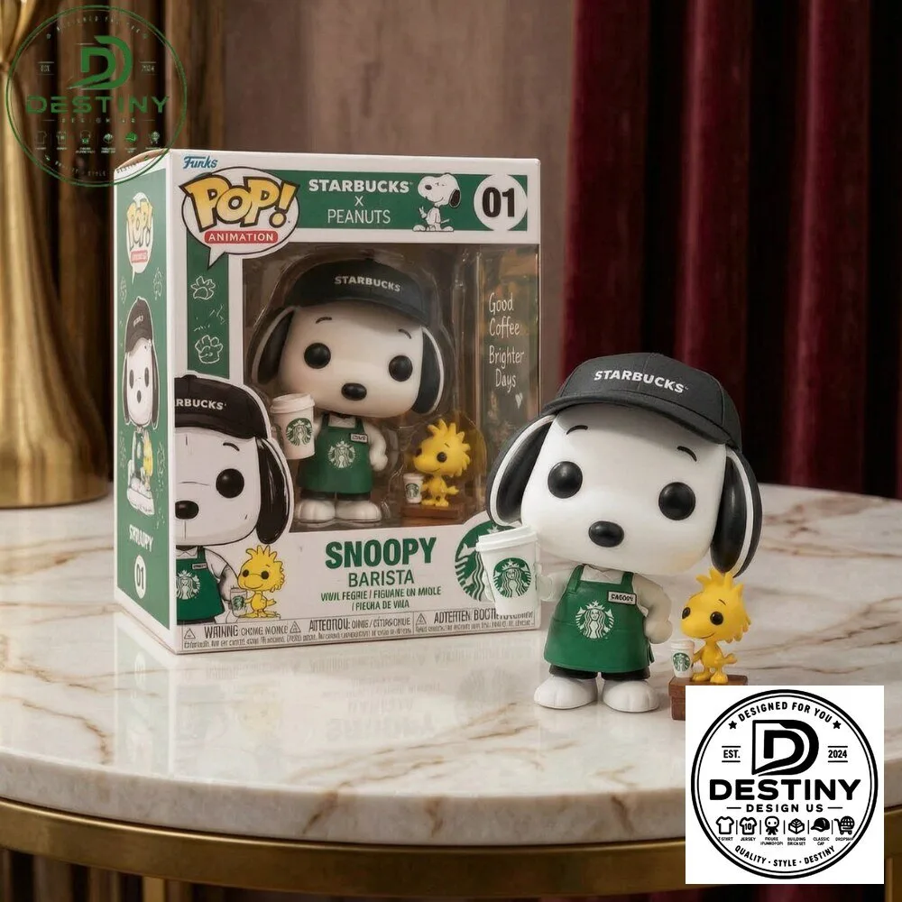 Starbucks x Peanuts Snoopy Barista Funko Pop Figure 2026