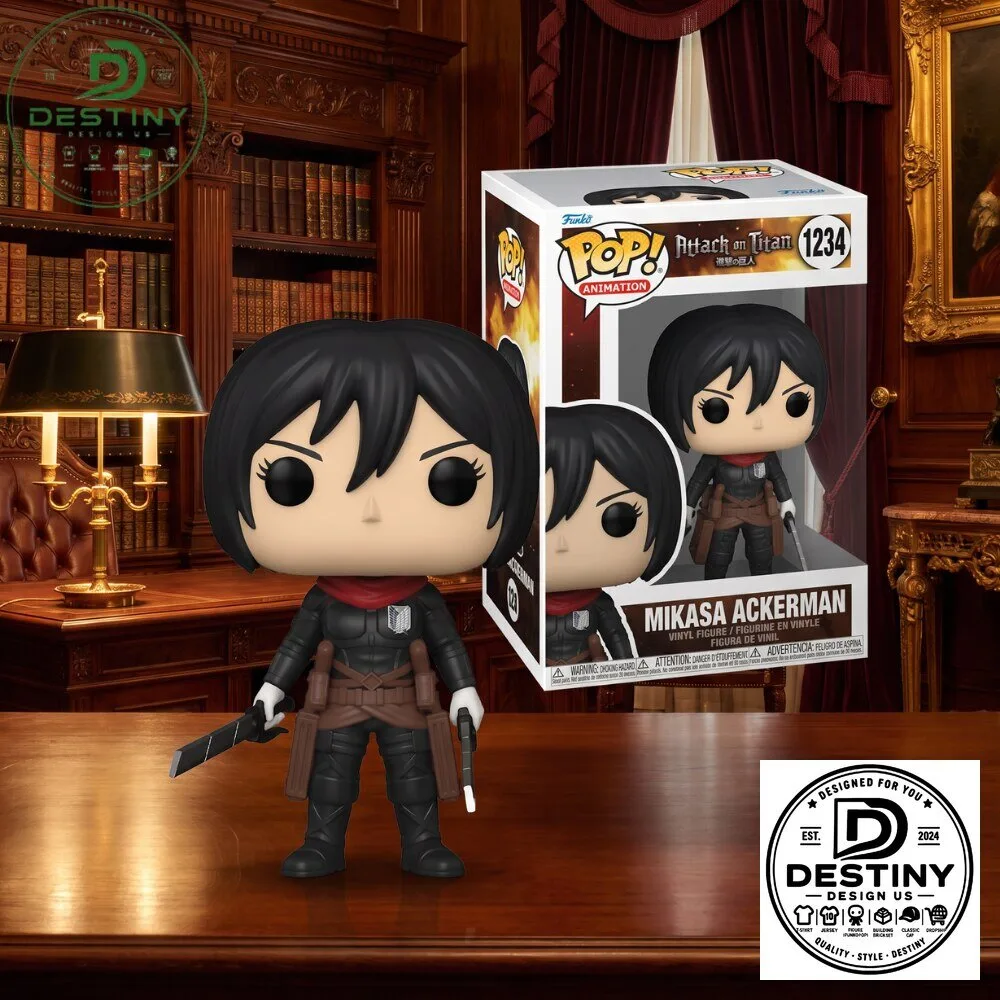 Funko Pop Animation Attack on Titan Mikasa Ackerman Vinyl Figure 2026
